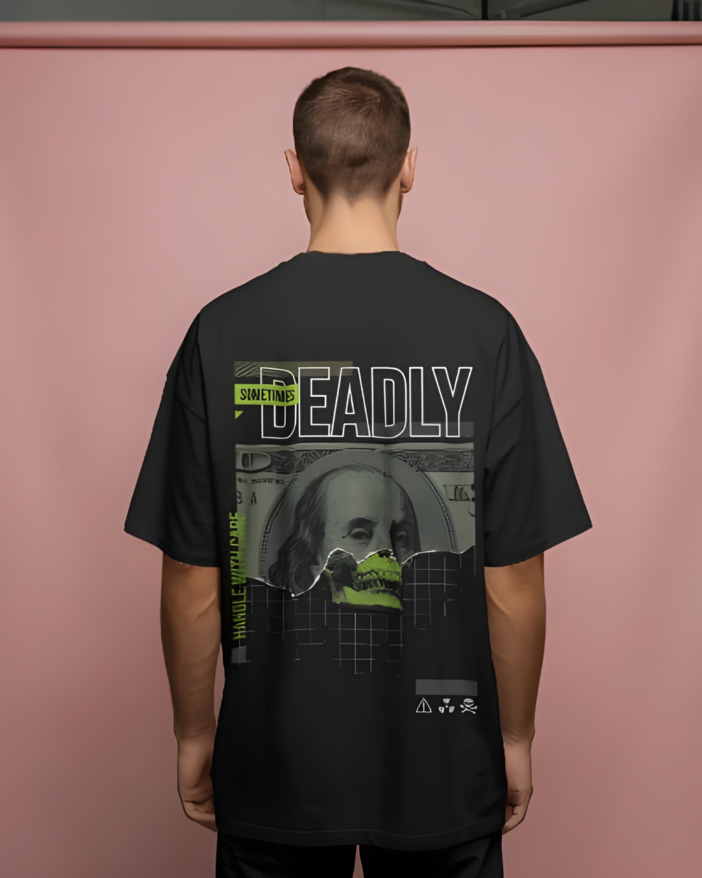 Oversized T-Shirt | Unisex Black Streetwear Tee