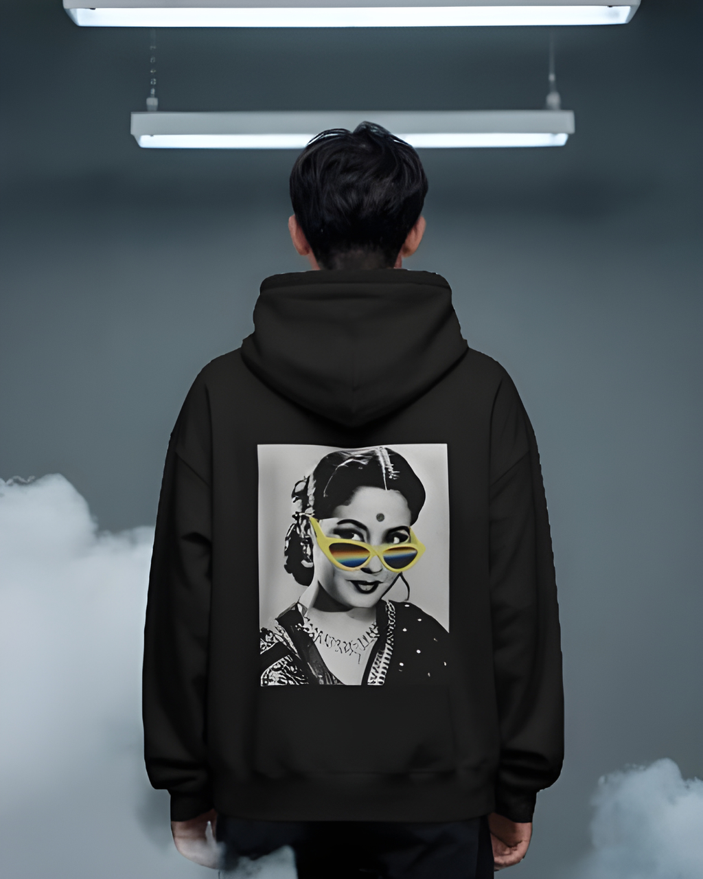 Unisex Oversized Graphic Print Hoodie | 400 GSM Heavyweight Cotton