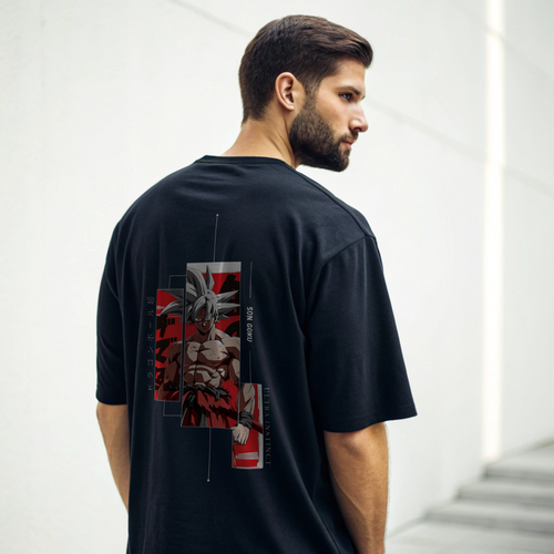 Anime Graphic Tee – “Son Goku” Oversized
