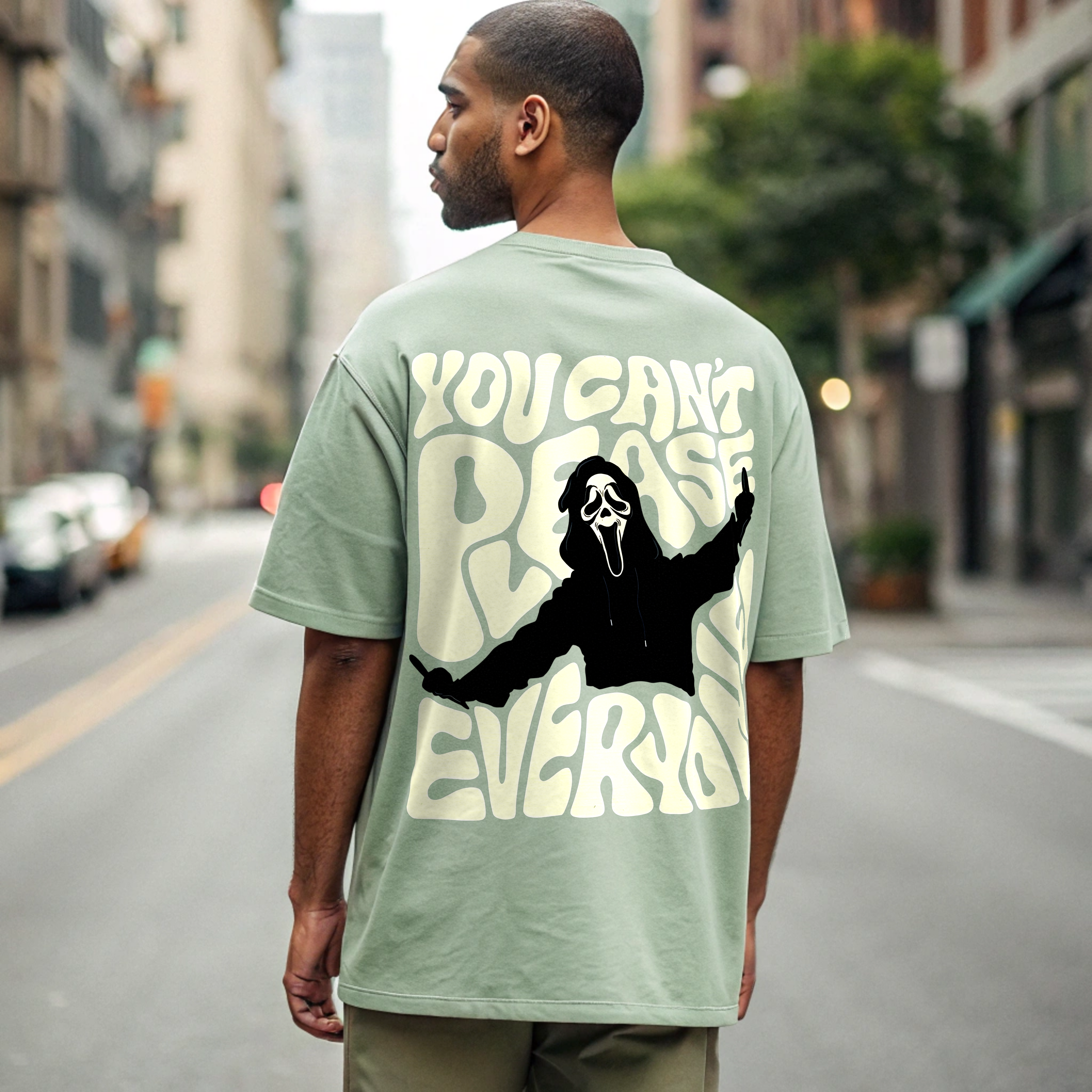 Oversized T-Shirt | Unisex Terry Streetwear Tee | Jade Green