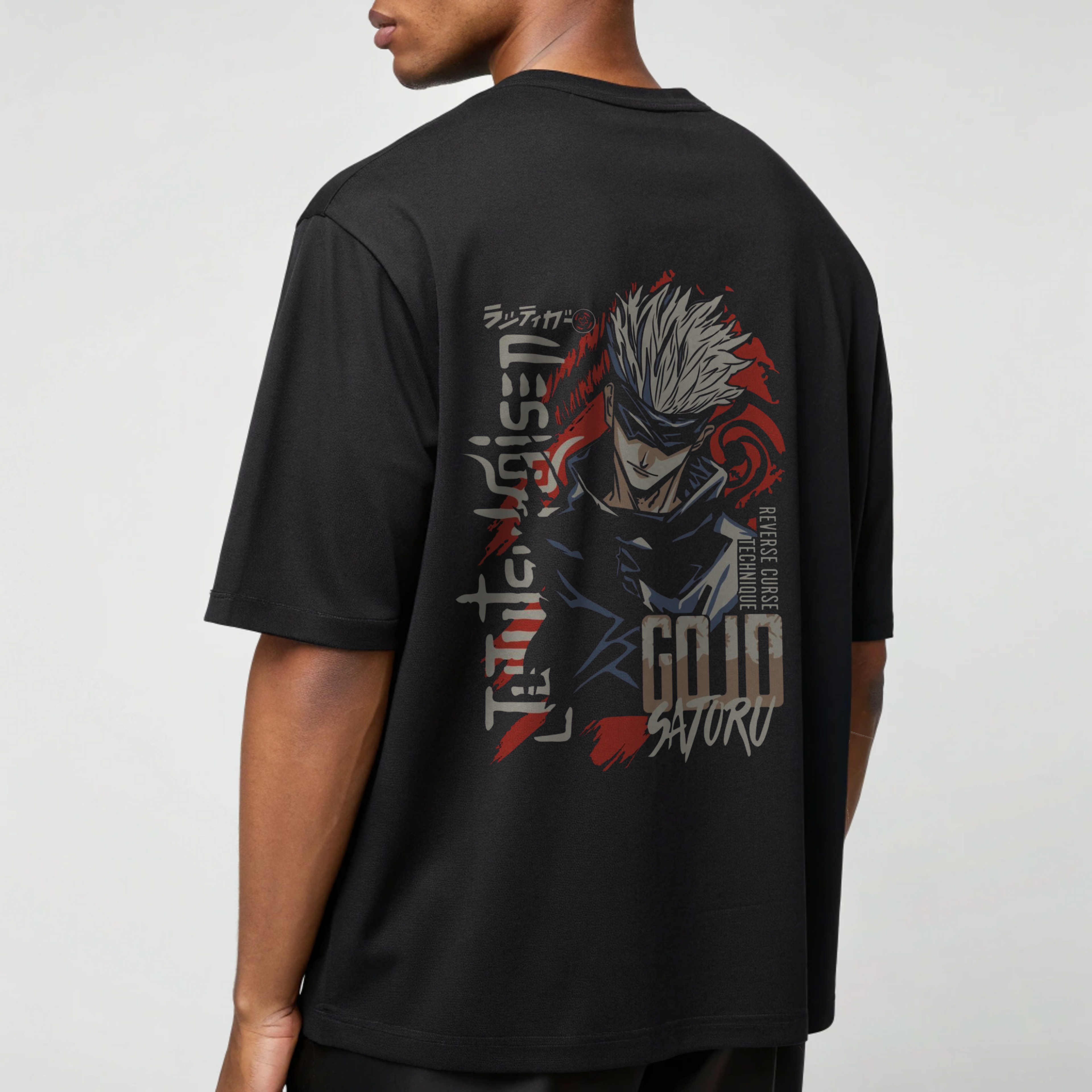 Gojo Satoru Oversized T-Shirt – Jujutsu Kaisen Edition