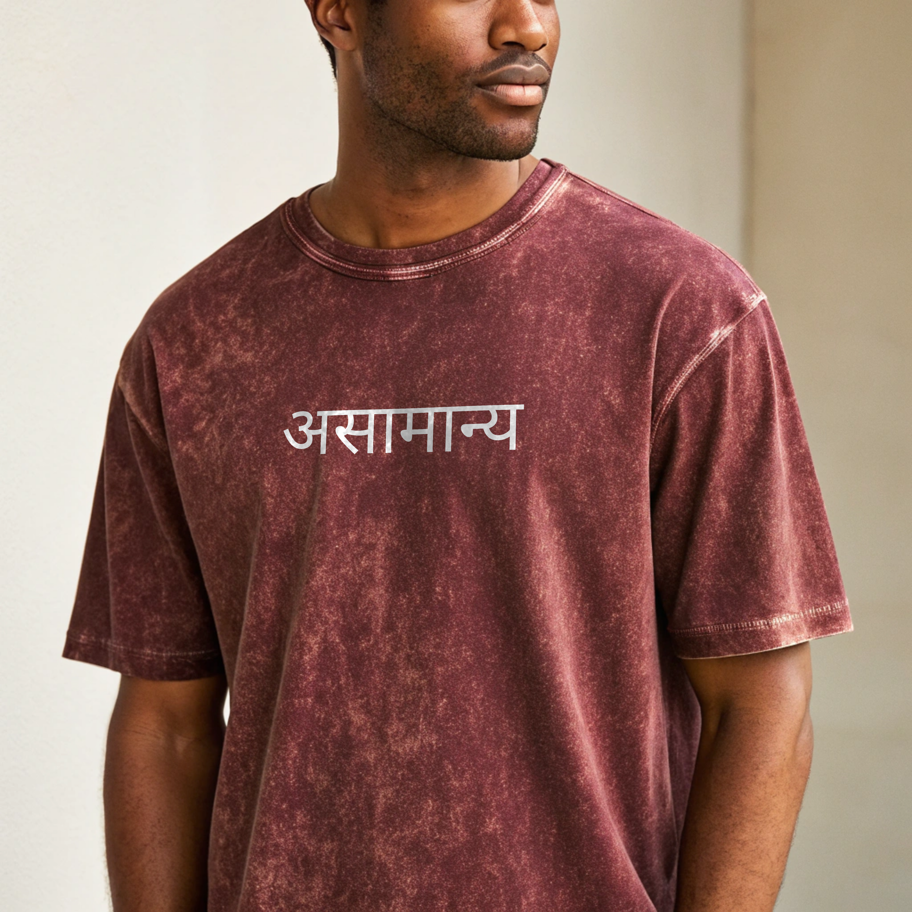 Unisex Acid Washed Oversized T-Shirt – Heavyweight 240 GSM Streetwear Tee