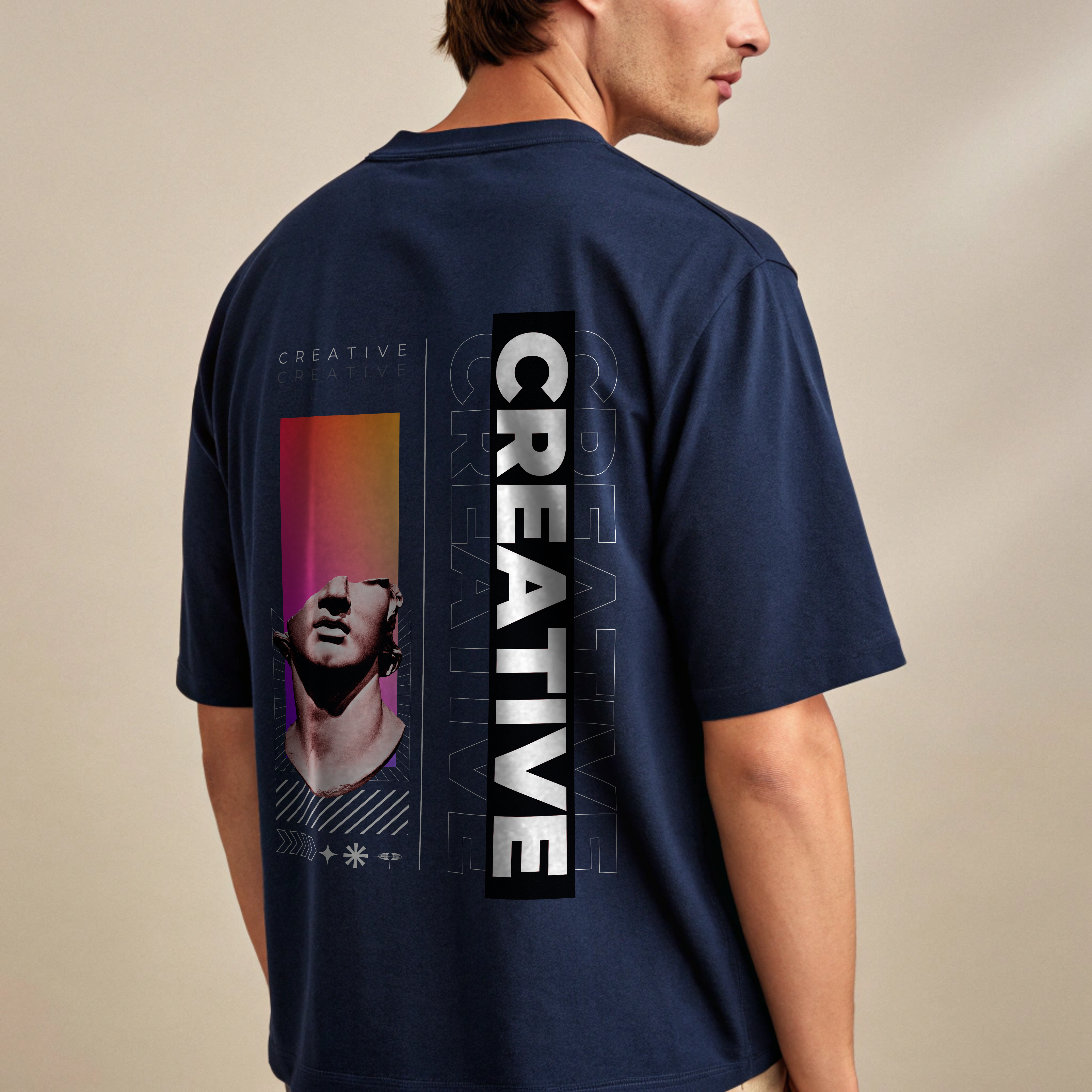 Creative Vision Oversized Tee