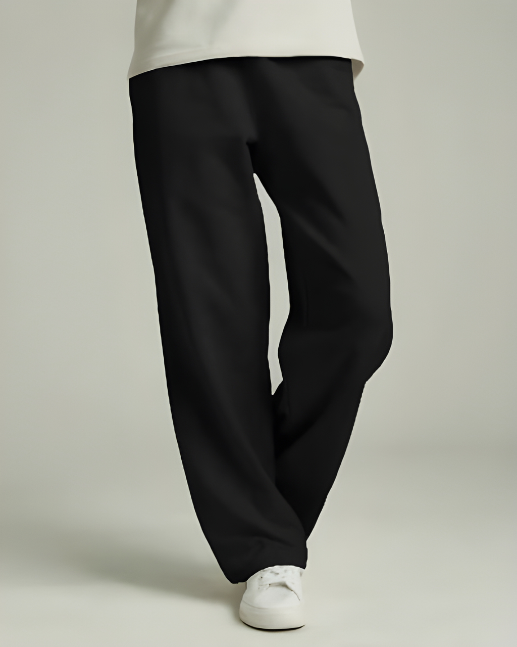 Asamaanya Unisex Sweatpants | 260 GSM Terry Cotton Blend | Relaxed Fit