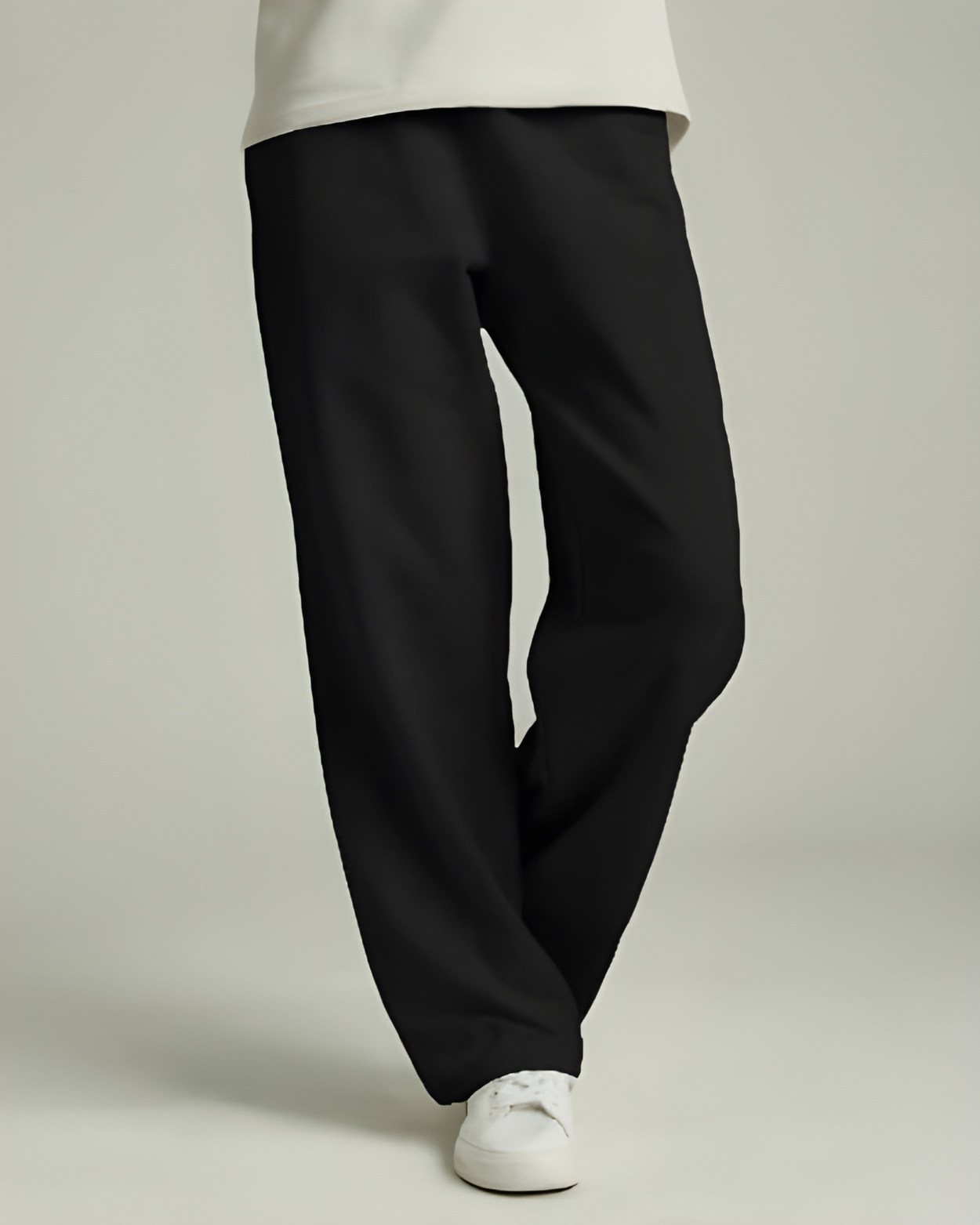 Asamaanya Unisex Sweatpants | 260 GSM Terry Cotton Blend | Relaxed Fit