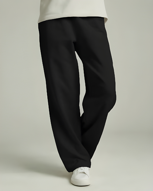 Asamaanya Unisex Sweatpants | 260 GSM Terry Cotton Blend | Relaxed Fit